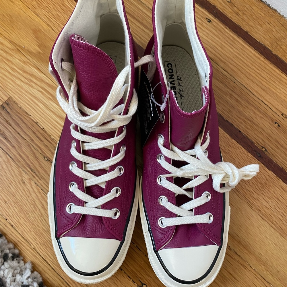 Converse Chuck Taylor 70 Leather High Top - Brand New RARE 1970s Vintage Cut